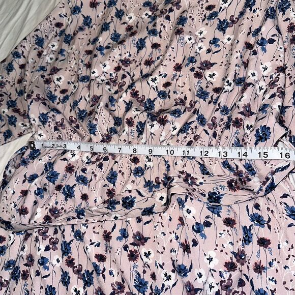 Piper and Scoot Sweet Purple Floral Dress - Size Large‎ , VSKU104 - Picture 5 of 6